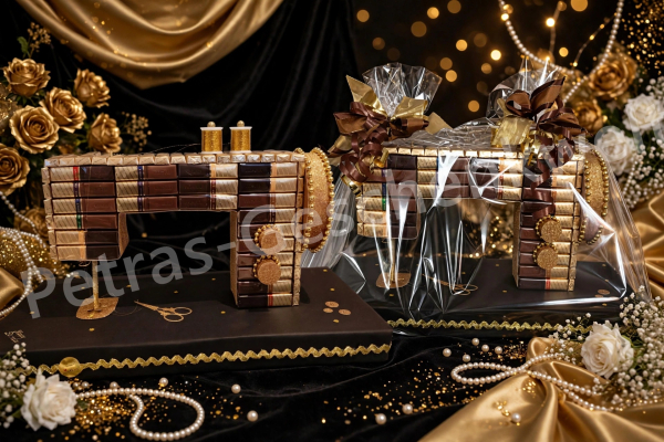 Pralinen Nähmaschine XXL zum Geburtstag